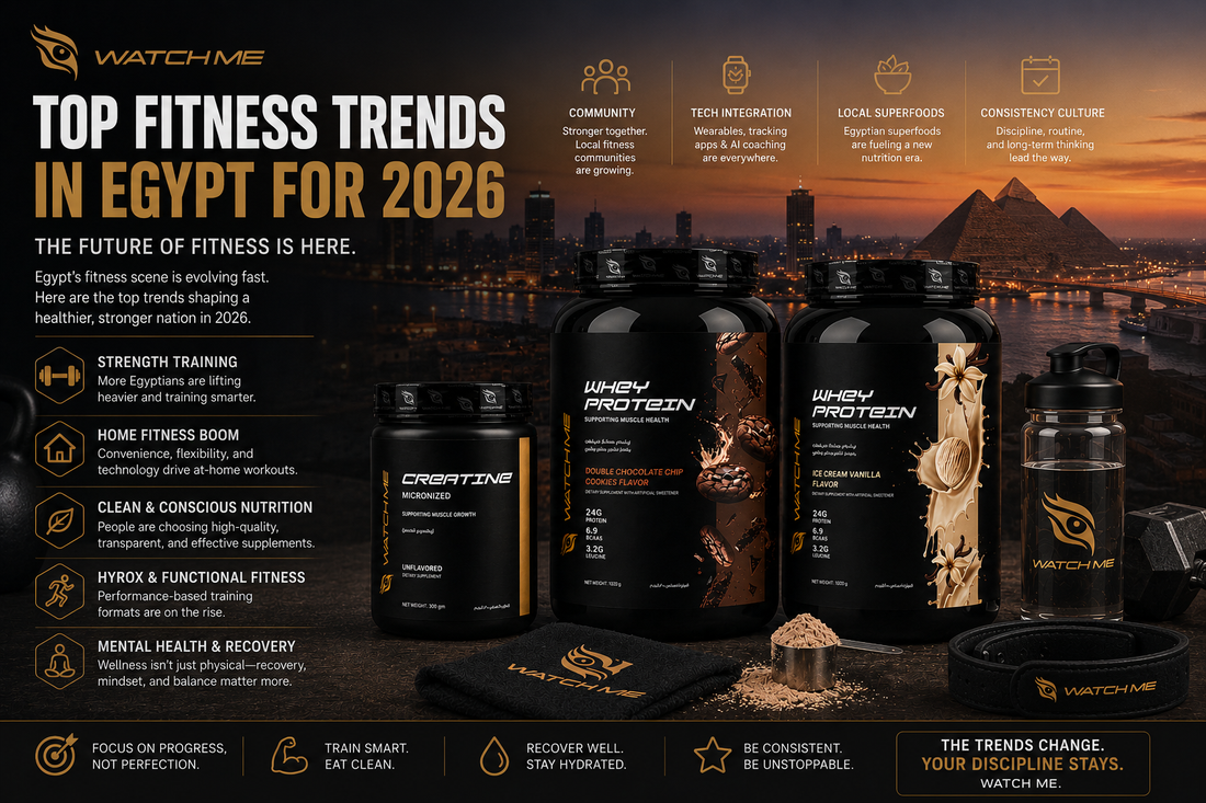 Top Fitness Trends in Egypt for 2026 | Watchme Supps