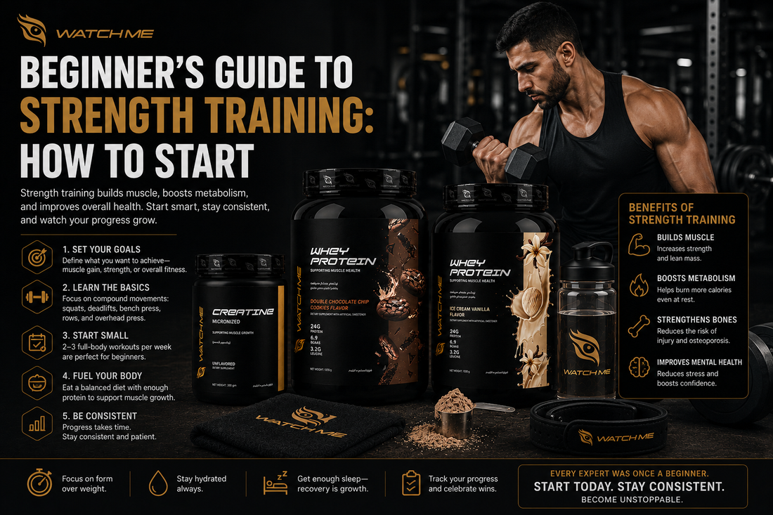 Beginner's Guide to Strength Training: How to Start | Watchme Supps