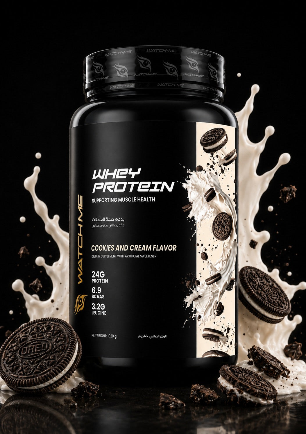 Whey Protein Cookies and Cream