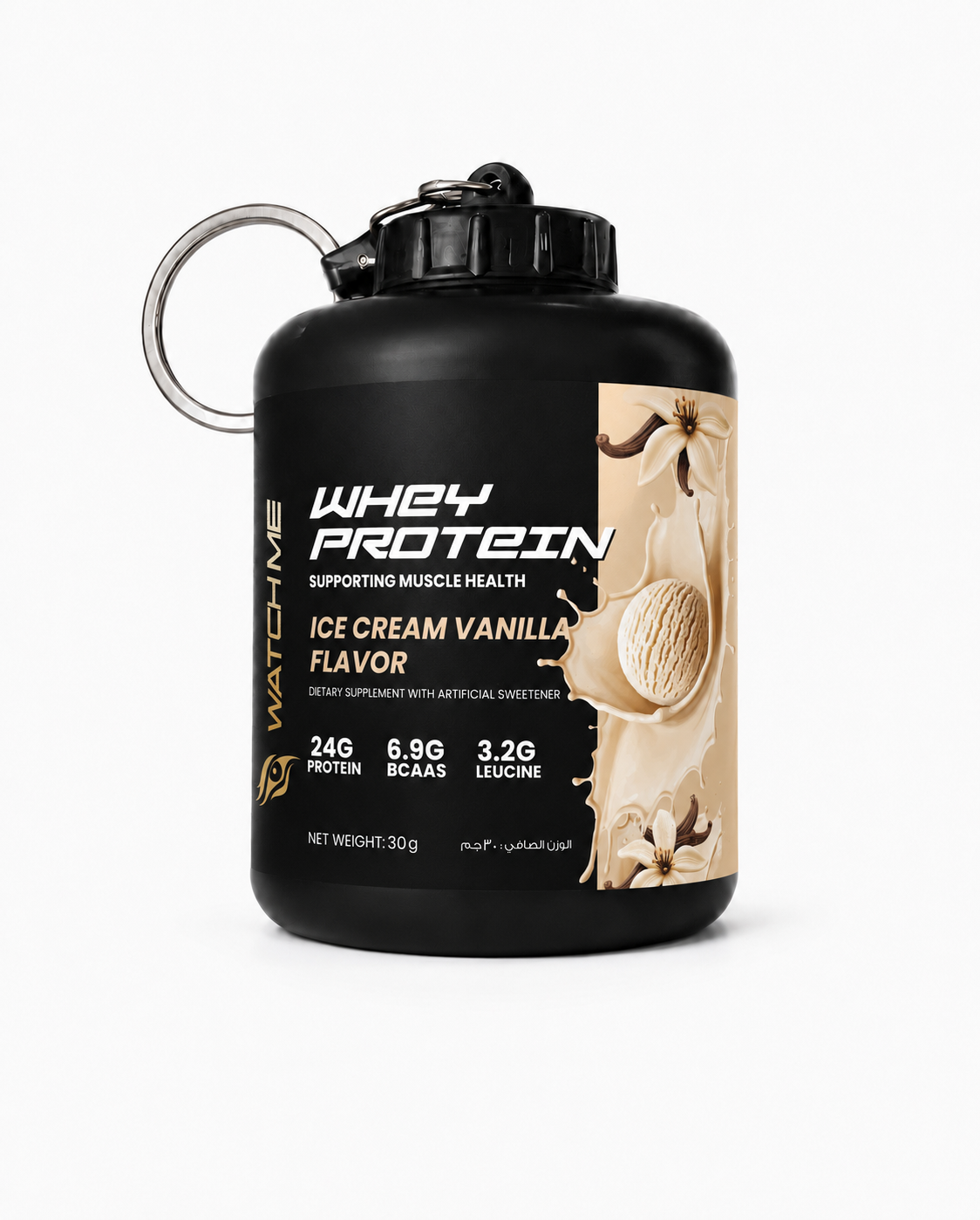 Watchme Whey Protein Key Chain on the Go