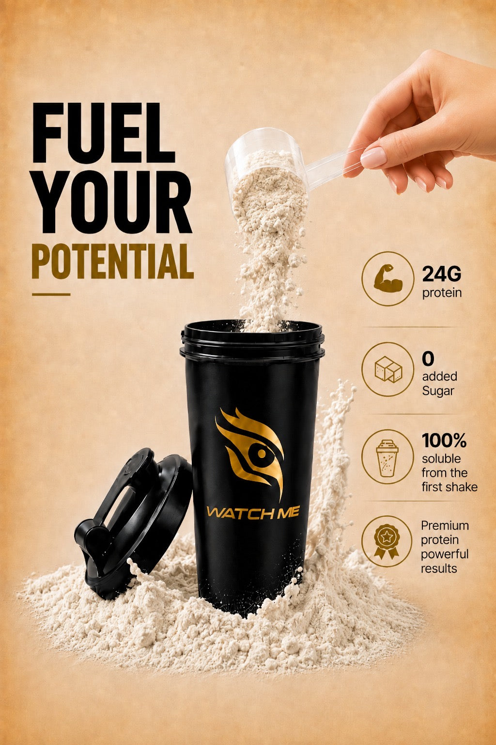 Whey Protein Ice Cream Vanilla