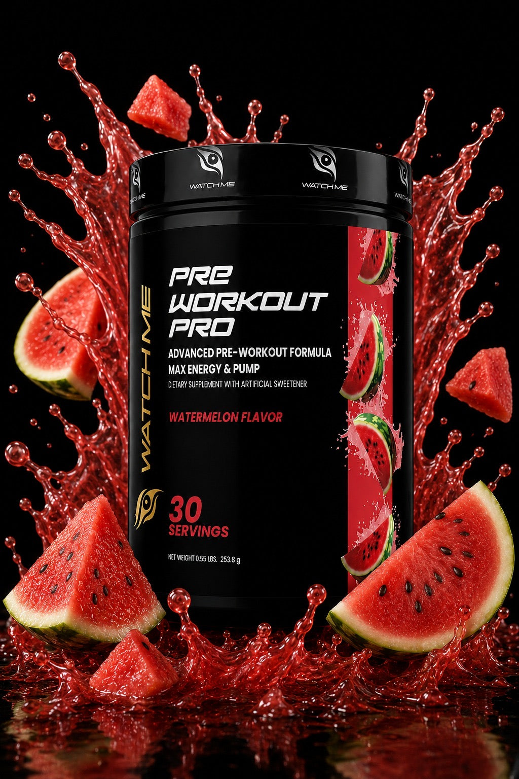 Watchme Pre Workout PRO Watermelon