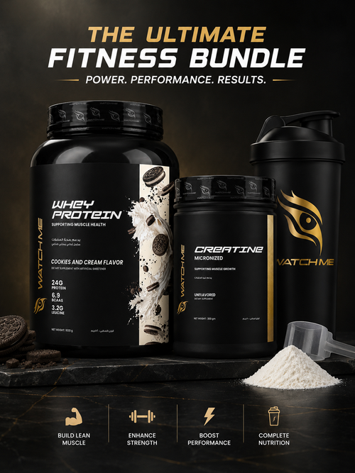 Watchme Bundle - Whey Protein + Creatine + Free Shaker
