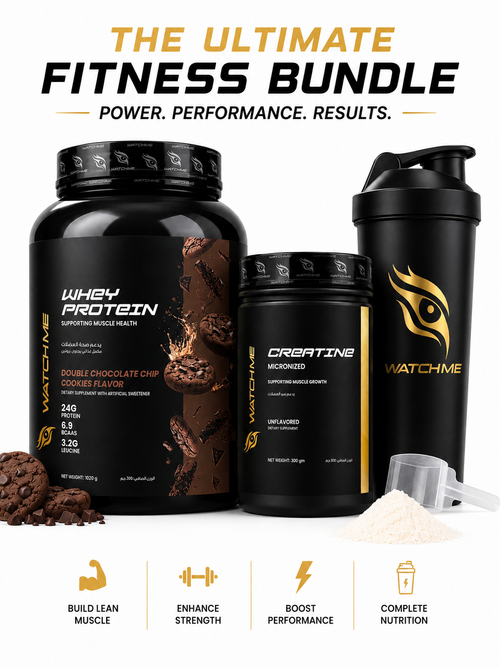 Watchme Bundle - Whey Protein + Creatine + Free Shaker