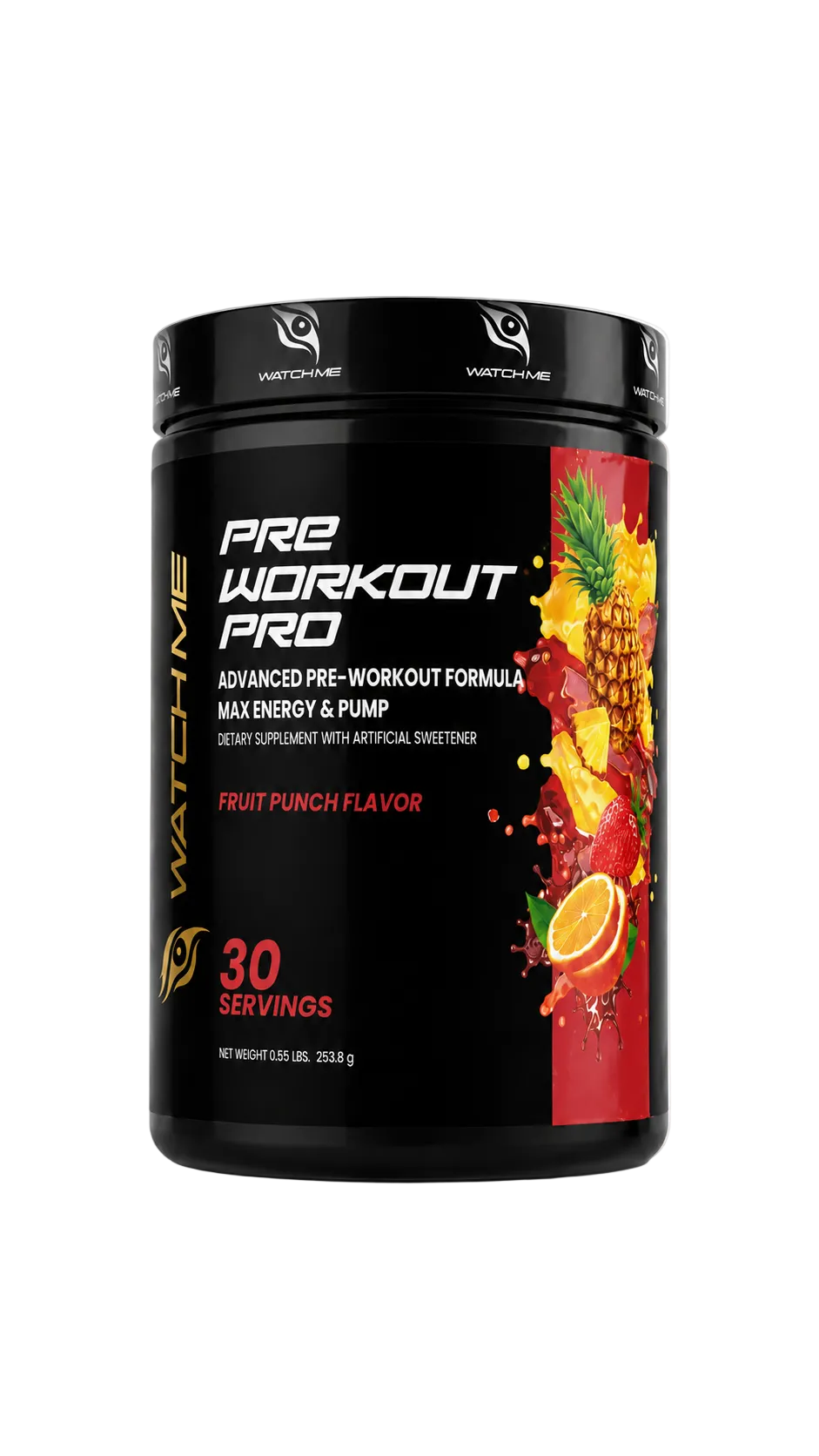 Watchme Pre Workout PRO Fruit Punch